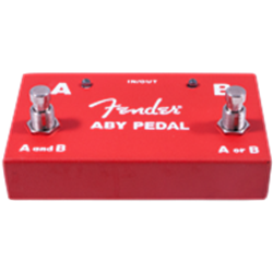 0234506000 Fender® 2-Switch ABY Pedal, Red